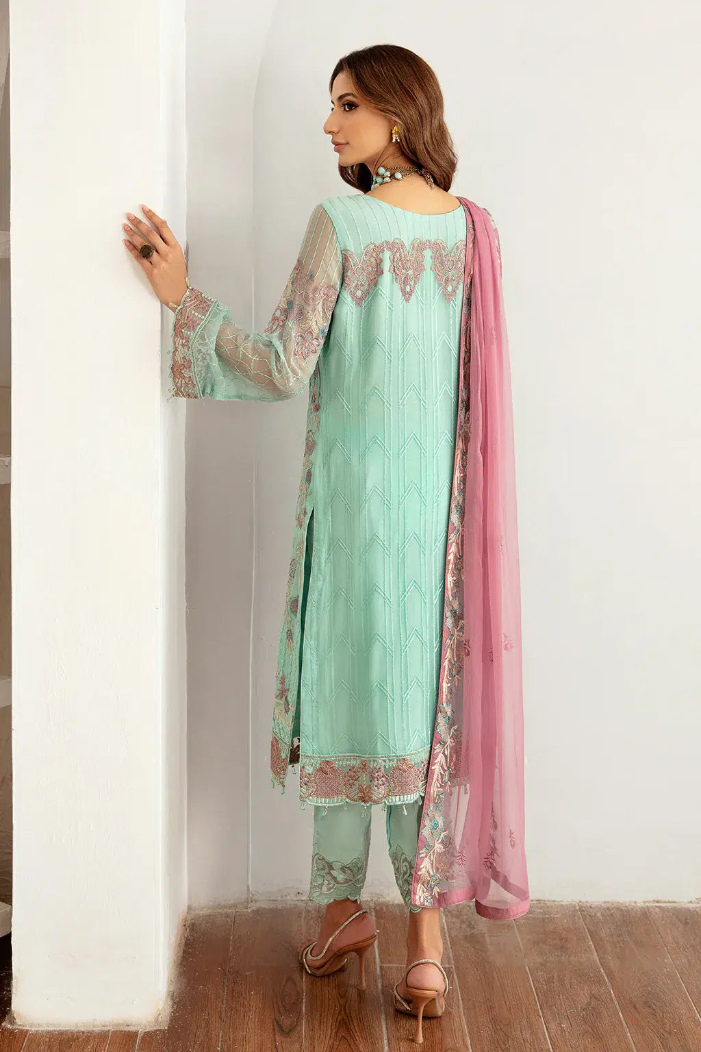 Ramsha | Rangoon Chiffon Collection | D-1107 - House Of Anaya