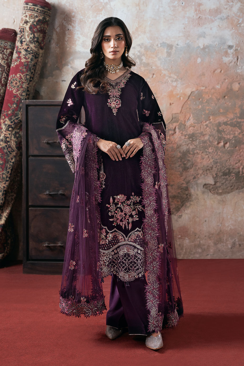 Ramsha | Velvet Collection | V-704