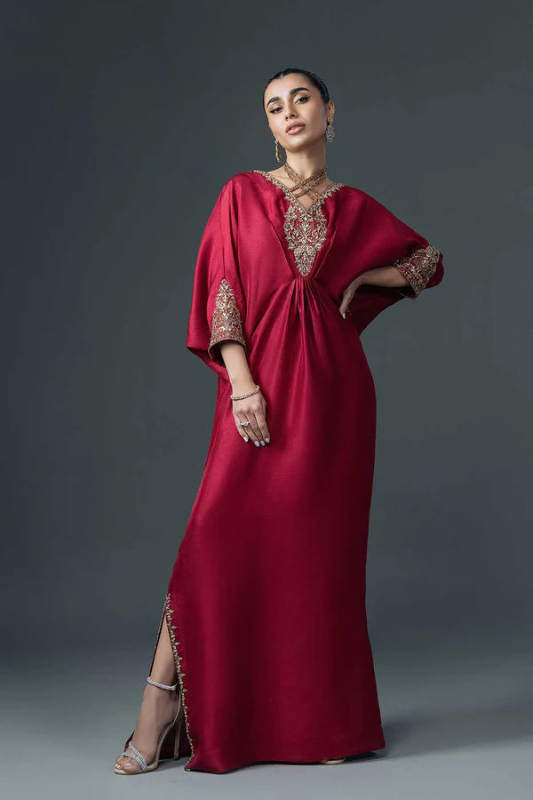 Jeem | Luxury Pret | RAYA RED - House Of Anaya