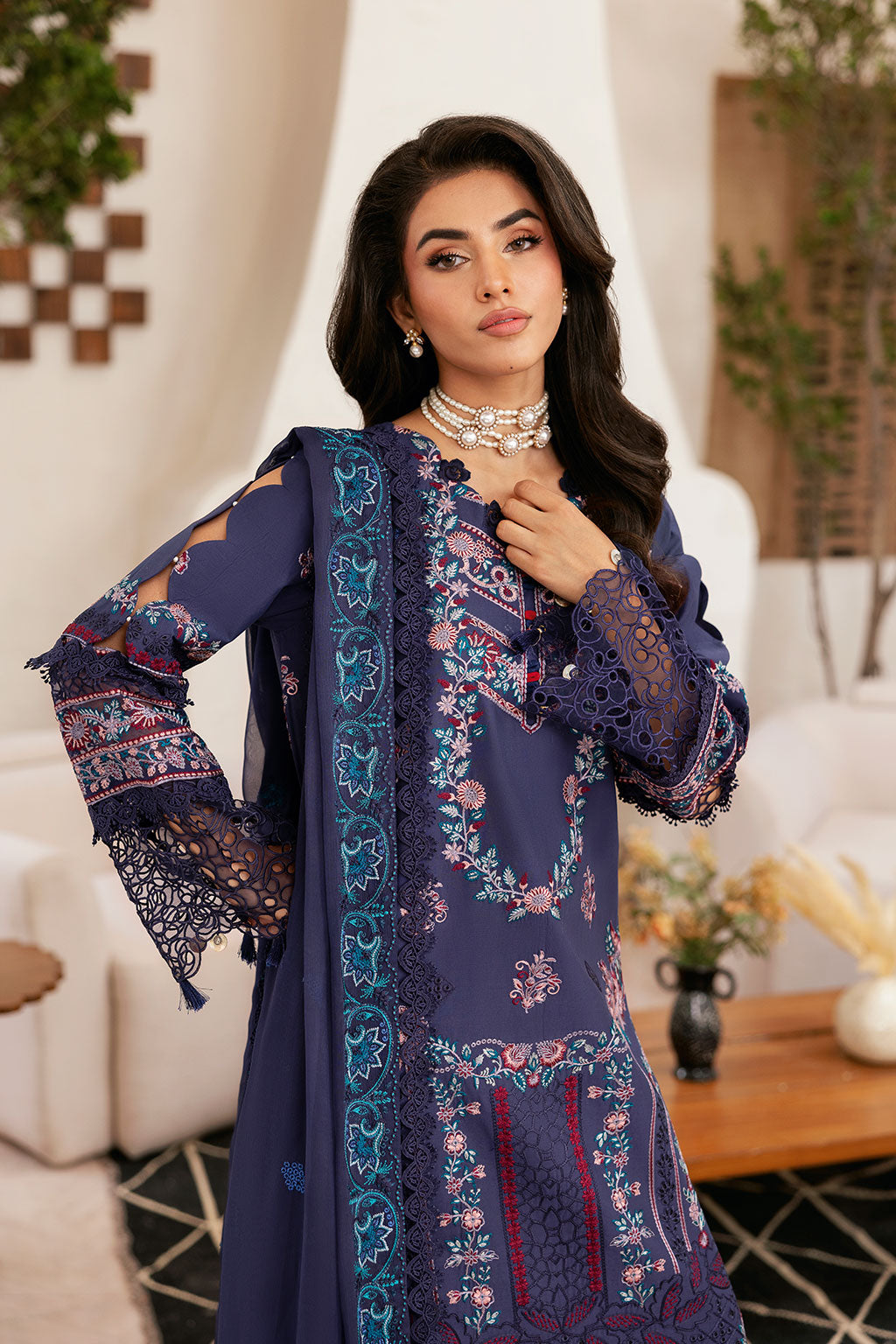 Ramsha | Ghazal Luxury Lawn | G-401