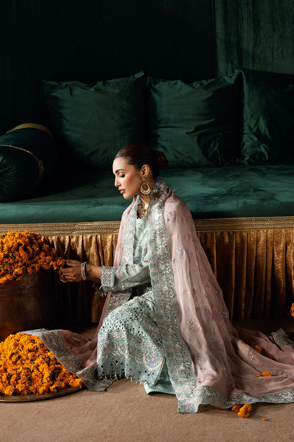 Ramsha | Dastak Luxury Chiffon Collection | Q-206