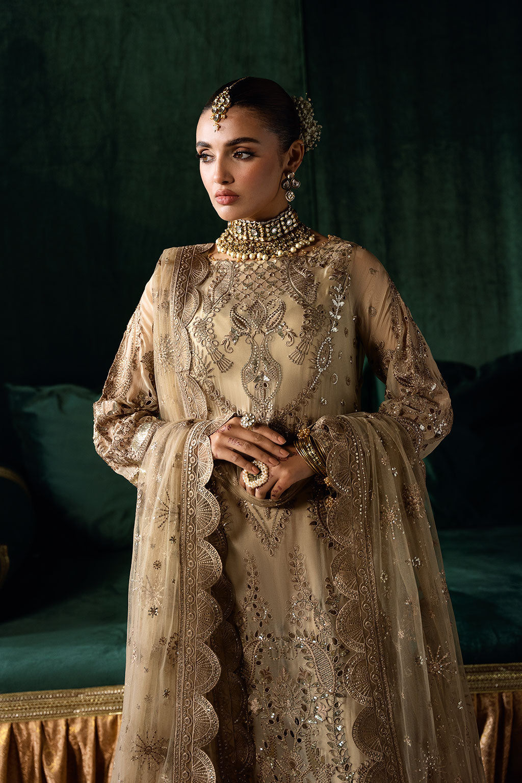 Ramsha | Dastak Luxury Chiffon Collection | Q-207