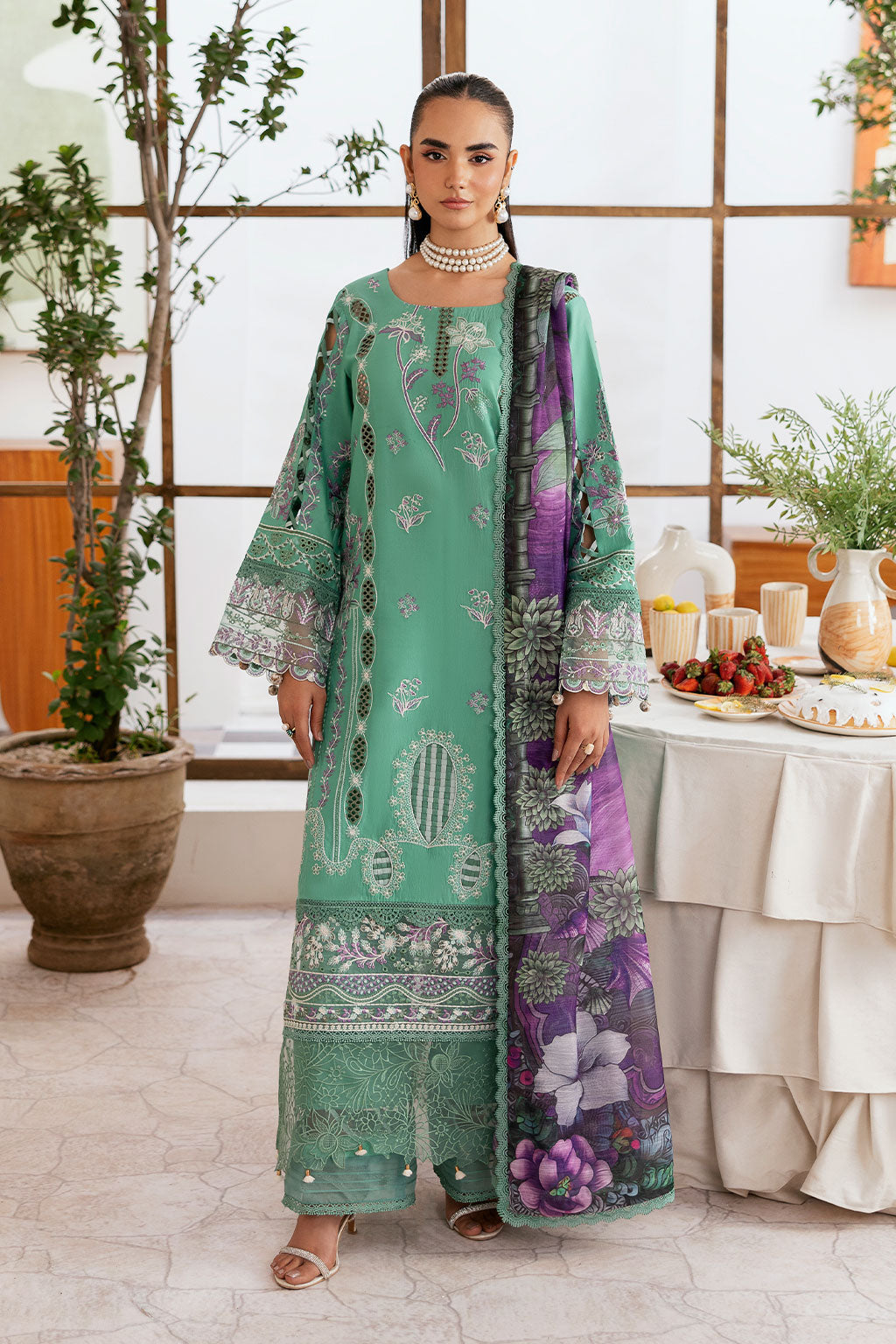 Ramsha | Ghazal Luxury Lawn | G-404