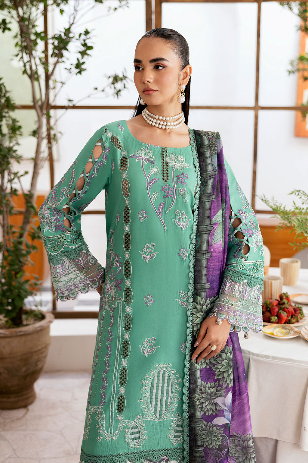 Ramsha | Ghazal Luxury Lawn | G-404