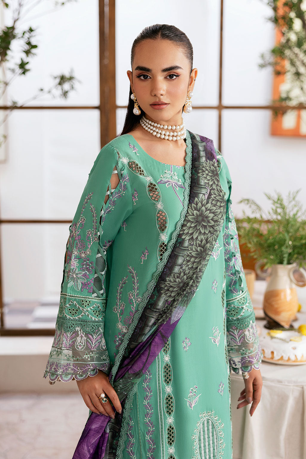 Ramsha | Ghazal Luxury Lawn | G-404