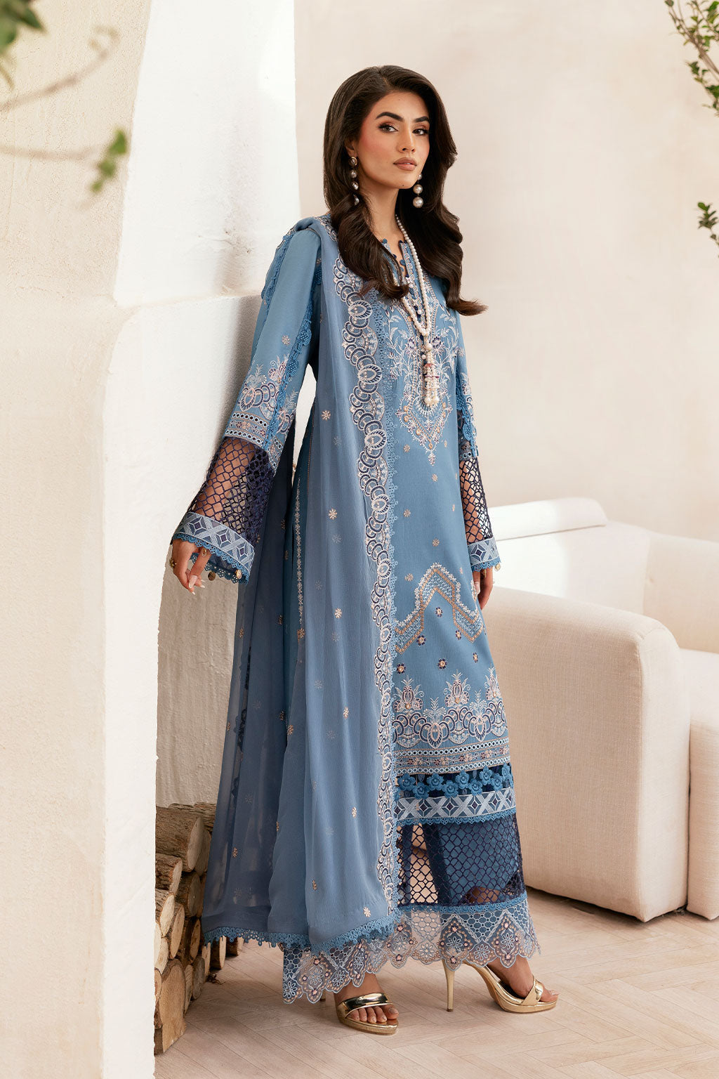 Ramsha | Ghazal Luxury Lawn | G-407