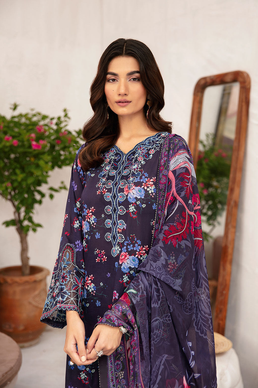 Ramsha | Rangrez Lawn Collection | N-701