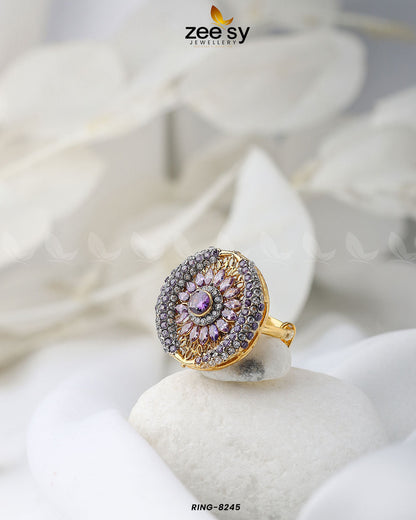 Zircon Cluster Ring-8245 - Libasekhas