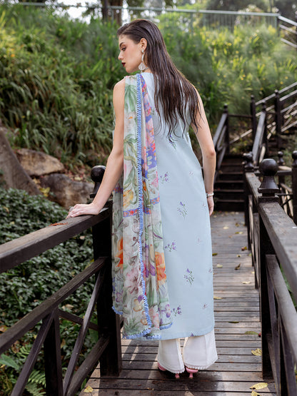 Roheenaz | Dahlia Embroidered Lawn 24 | Daisy - House Of Anaya