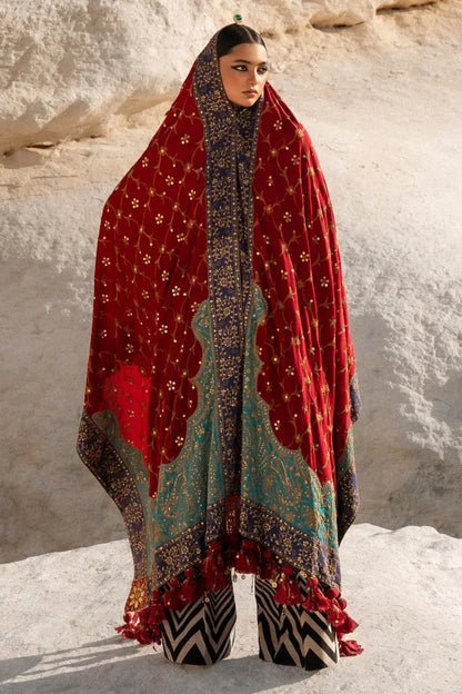 Sana Safinaz | Winter Luxury 23 | S231-003A-CP - House Of Anaya