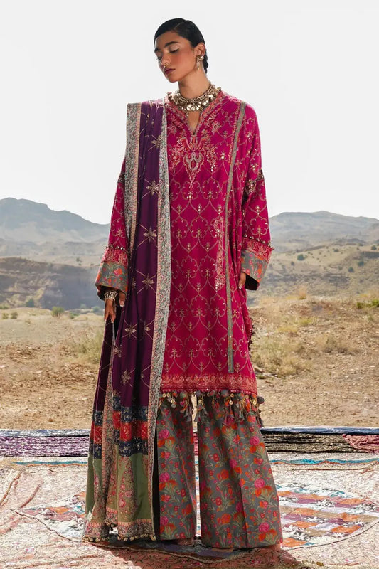 Sana Safinaz | Winter Luxury 23 | S231-004B-CP - House Of Anaya