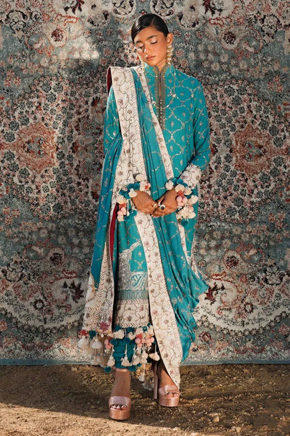 Sana Safinaz | Winter Luxury 23 | S231-005B-CP - House Of Anaya