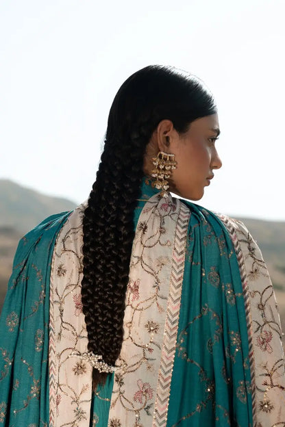 Sana Safinaz | Winter Luxury 23 | S231-005B-CP - House Of Anaya
