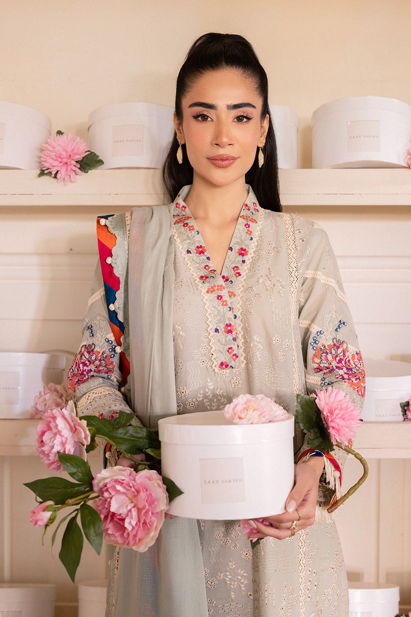 Saad Shaikh | LaAmour Luxury Lawn | Elara - House Of Anaya