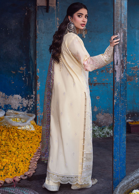 Sahane | Sahakari Chikankari Lawn Edit 24 | Zeenat - House Of Anaya