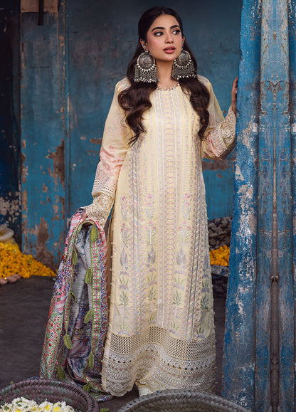 Sahane | Sahakari Chikankari Lawn Edit 24 | Zeenat - House Of Anaya