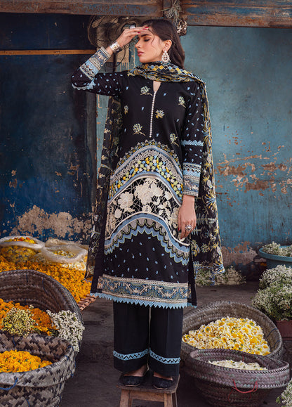 Sahane | Sahakari Chikankari Lawn Edit 24 | Kashish - House Of Anaya