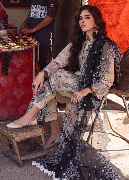 Sahane | Sahakari Chikankari Lawn Edit 24 | Ghazal - House Of Anaya