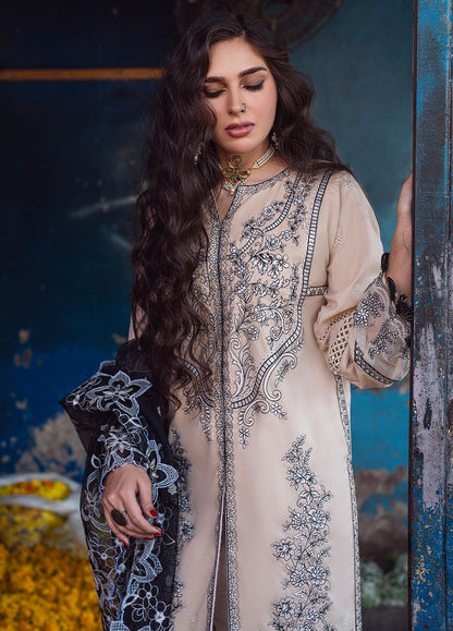 Sahane | Sahakari Chikankari Lawn Edit 24 | Ghazal - House Of Anaya