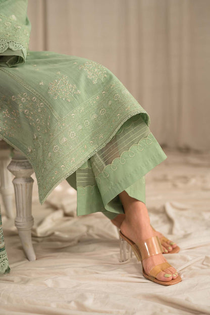 Sahar | Mirage Spring Luxury 24 | Textured Lawn 3 Piece (Embroidered) - House Of Anaya