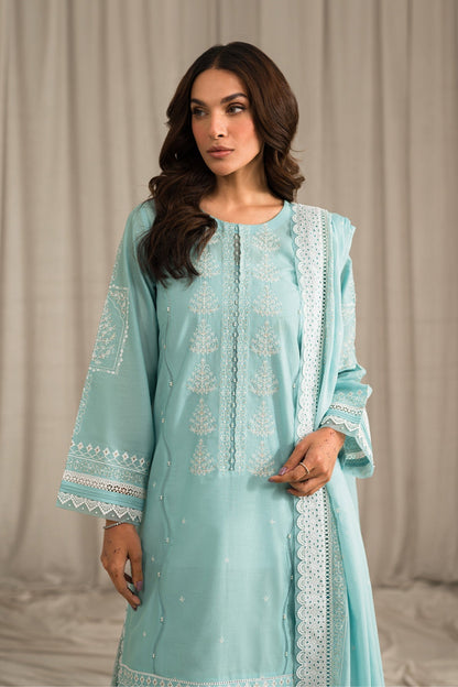 Sahar | Mirage Spring Luxury 24 | Chikankari 3 Piece - House Of Anaya