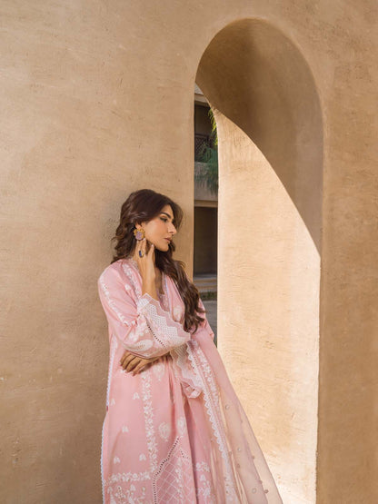 Sahar | Mirage Spring Luxury 24 | Chikankari 3 Piece - House Of Anaya