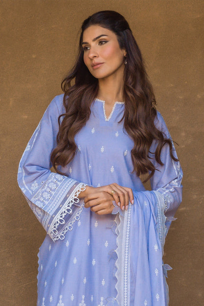 Sahar | Mirage Spring Luxury 24 | Chikankari 3 Piece - House Of Anaya