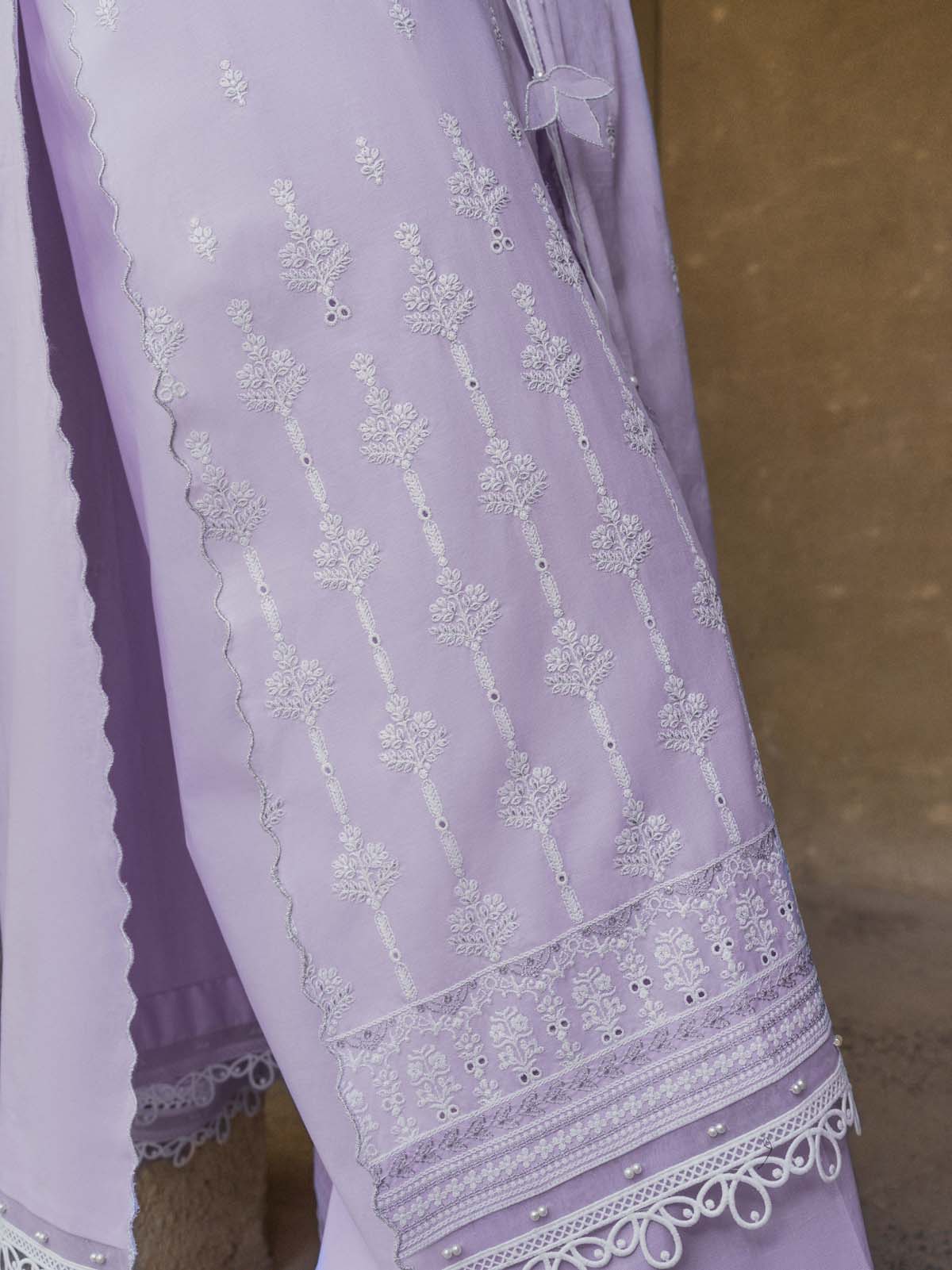 Sahar | Mirage Spring Luxury 24 | Chikankari 3 Piece - House Of Anaya