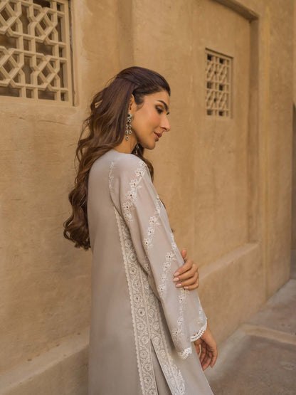 Sahar | Mirage Spring Luxury 24 | Chikankari 3 Piece - House Of Anaya