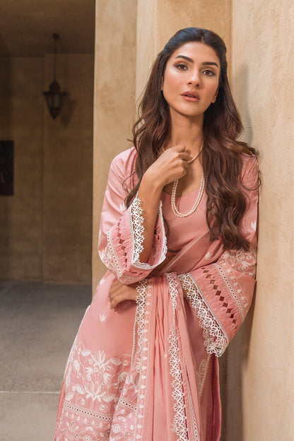 Sahar | Mirage Spring Luxury 24 | Chikankari 3 Piece - House Of Anaya