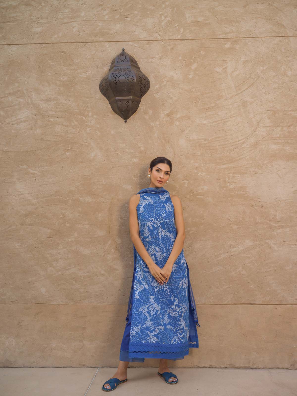 Sahar | Mirage Spring Luxury 24 | Slub Lawn 3 Piece (Embroidered) - House Of Anaya