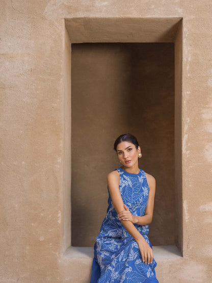 Sahar | Mirage Spring Luxury 24 | Slub Lawn 3 Piece (Embroidered) - House Of Anaya