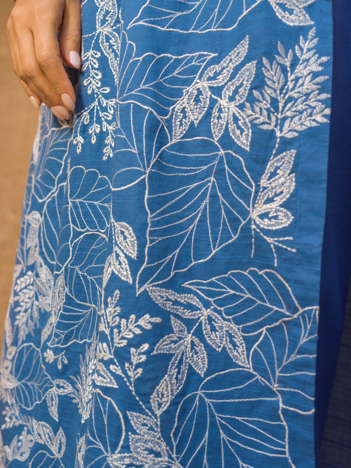 Sahar | Mirage Spring Luxury 24 | Slub Lawn 3 Piece (Embroidered) - House Of Anaya