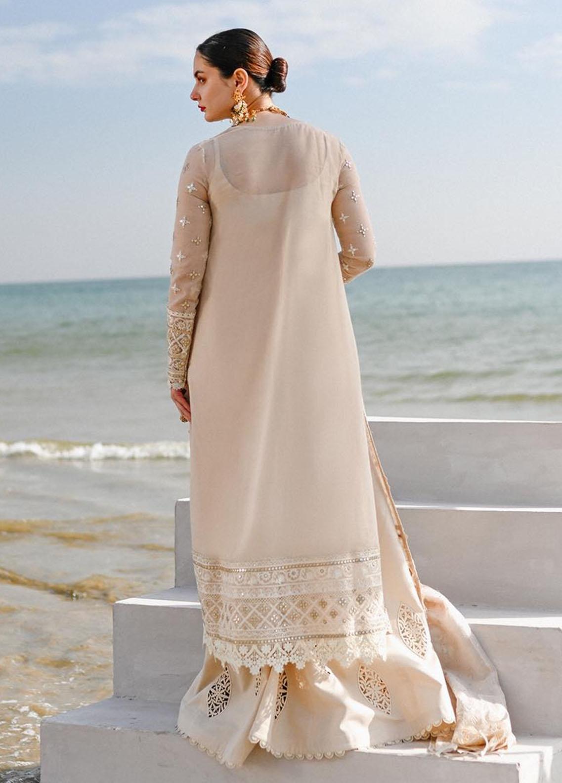 Qalamkar | Sahil Luxury Lawn | Aiyla - House Of Anaya