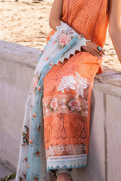 Saira Rizwan | Luxury Lawn 24 | MABE - SRLL24-04 - House Of Anaya