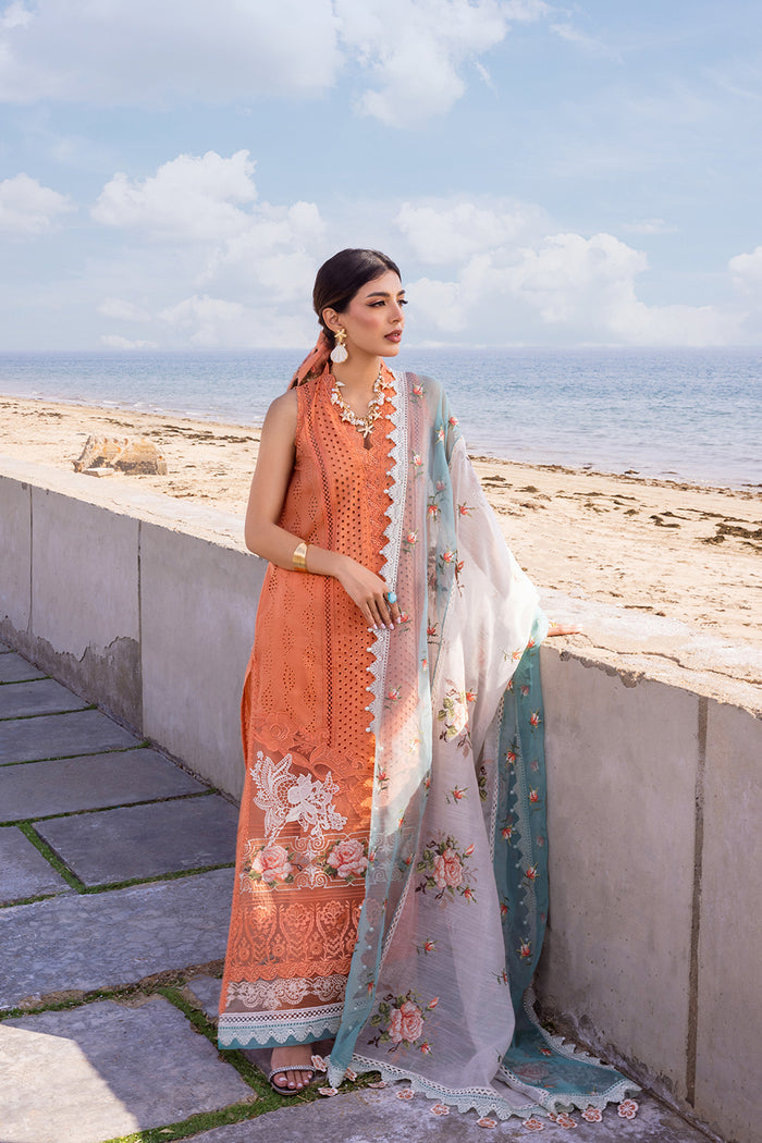 Saira Rizwan | Luxury Lawn 24 | MABE - SRLL24-04 - House Of Anaya