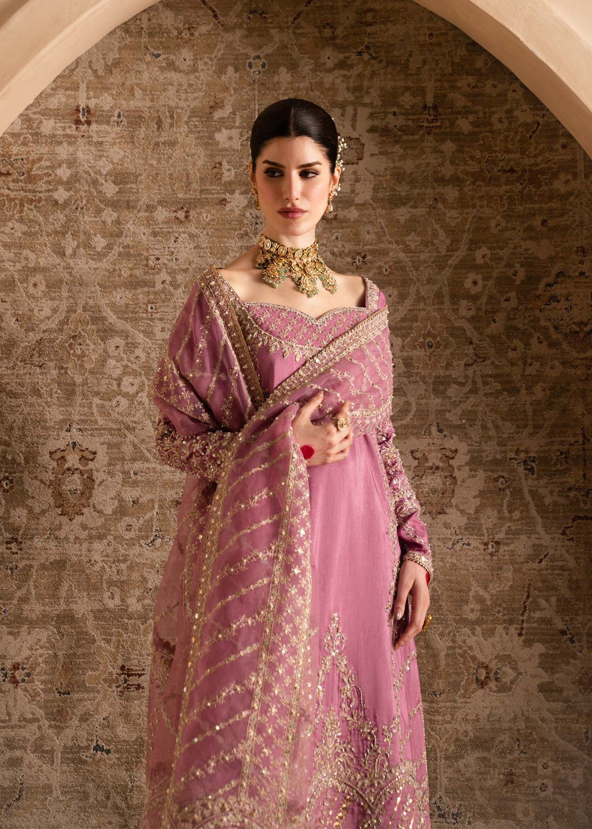 Kanwal Malik | Shehnai luxury Pret-26 | Saliha