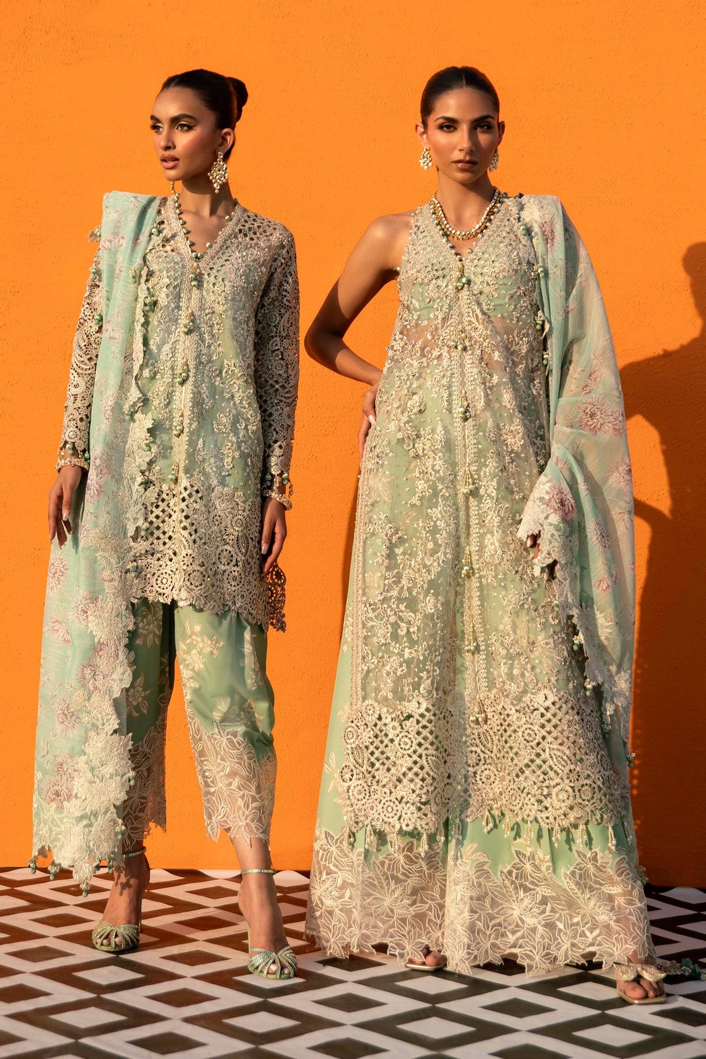 Sana Safinaz | Nura Festive 24 | N241-007-3CV - House Of Anaya
