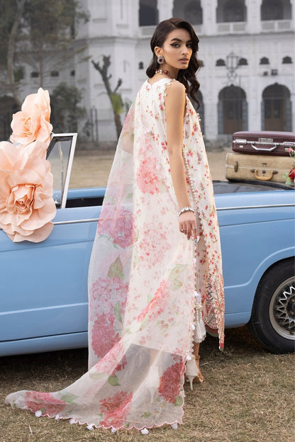 Ittehad | Embroidered Lawn | I-14 - House Of Anaya