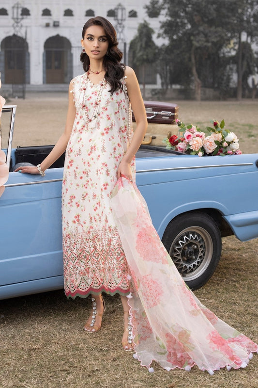 Ittehad | Embroidered Lawn | I-14 - House Of Anaya