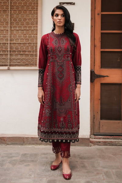 Jazmin | Winter Edition 24 | SLUB KHADDAR UW-0075 - House Of Anaya