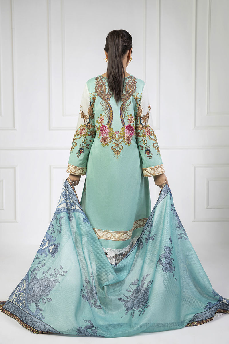 Shamaeel Ansari | Lawn 24 | LV112 - House Of Anaya