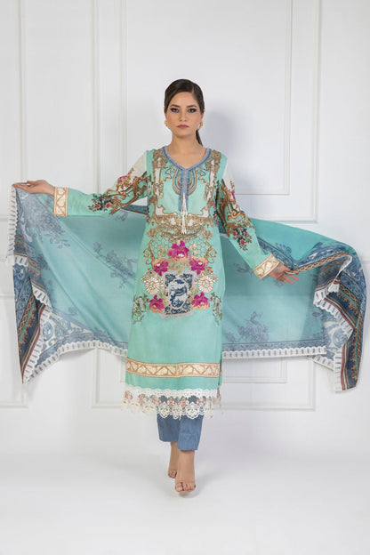 Shamaeel Ansari | Lawn 24 | LV112 - House Of Anaya