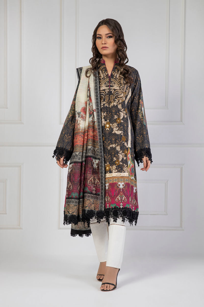Shamaeel Ansari | Lawn 24 | LV113 - House Of Anaya