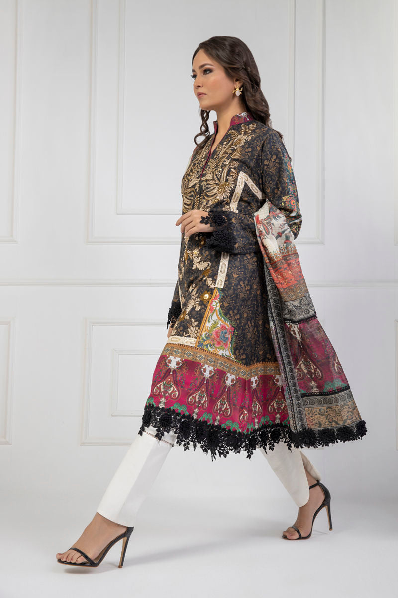 Shamaeel Ansari | Lawn 24 | LV113 - House Of Anaya