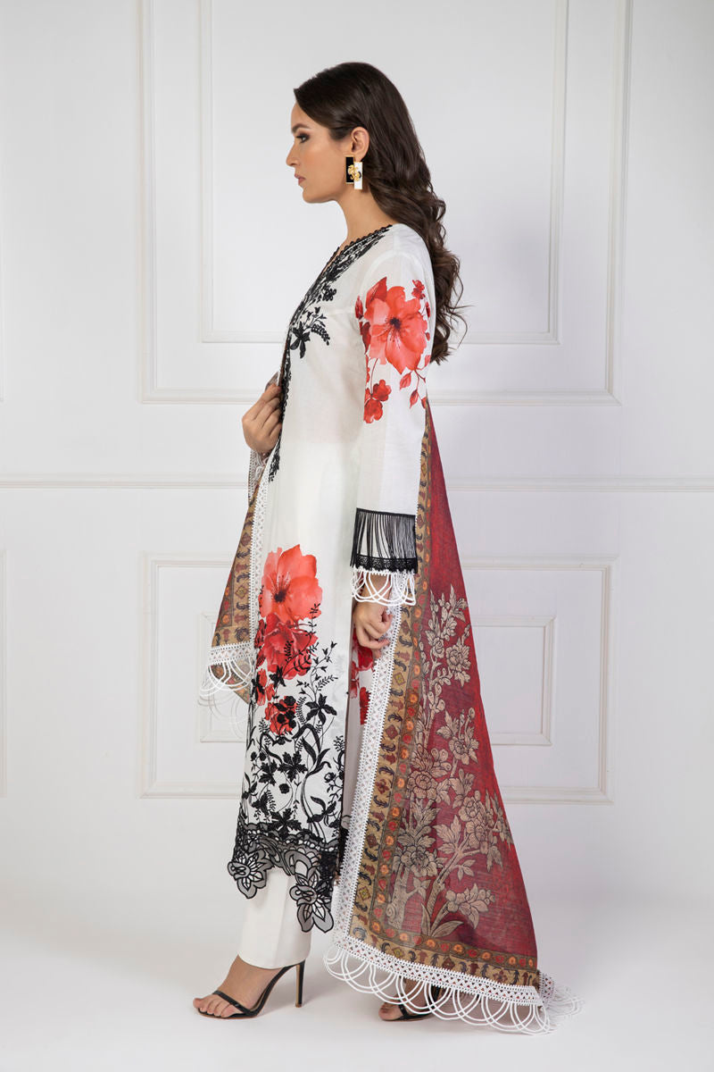Shamaeel Ansari | Lawn 24 | LV114 - House Of Anaya