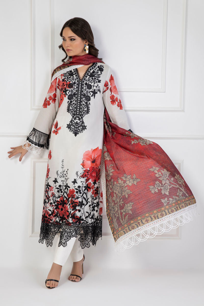 Shamaeel Ansari | Lawn 24 | LV114 - House Of Anaya