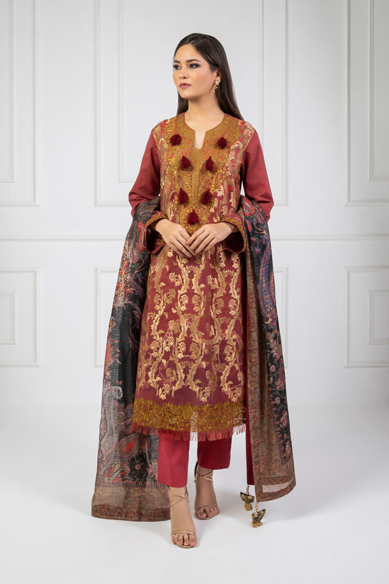 Shamaeel Ansari | Lawn 24 | LV115 - House Of Anaya