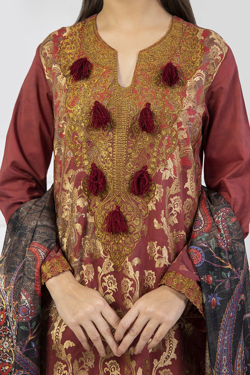 Shamaeel Ansari | Lawn 24 | LV115 - House Of Anaya