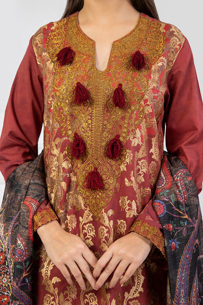 Shamaeel Ansari | Lawn 24 | LV115 - House Of Anaya